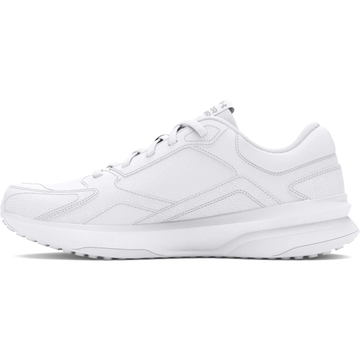 Dámská vycházková obuv UNDER ARMOUR UA Edge LTHR W white white white · záber 2