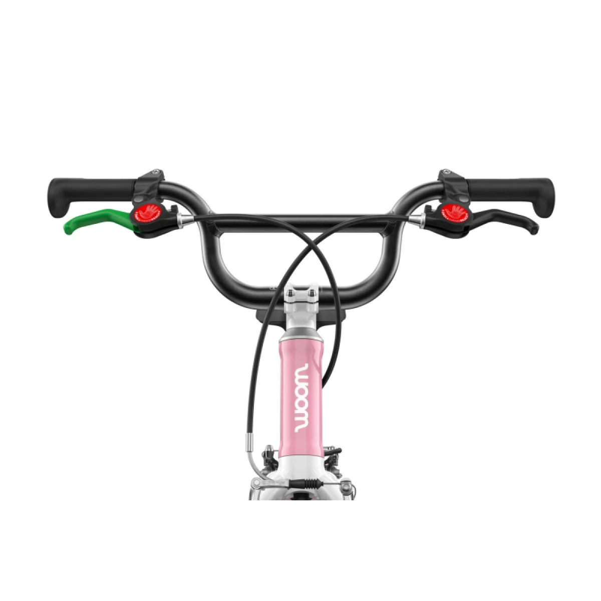 Lány városi kerékpár WOOM GO 3, hot pink · záber 4