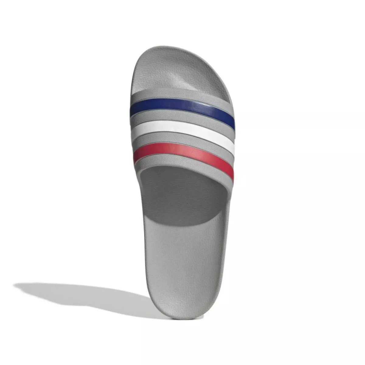 Pánske šlapky (plážová obuv) ADIDAS Adilette Aqua M grey two mystery ink pure ruby · záber 4