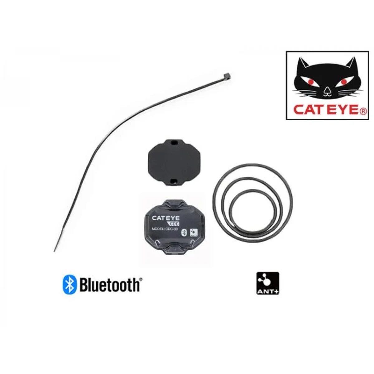 CATEYE Snímač kadence CAT CDC-30 Bluetooth a ANT+ (#1604530) (černá) · záber 1