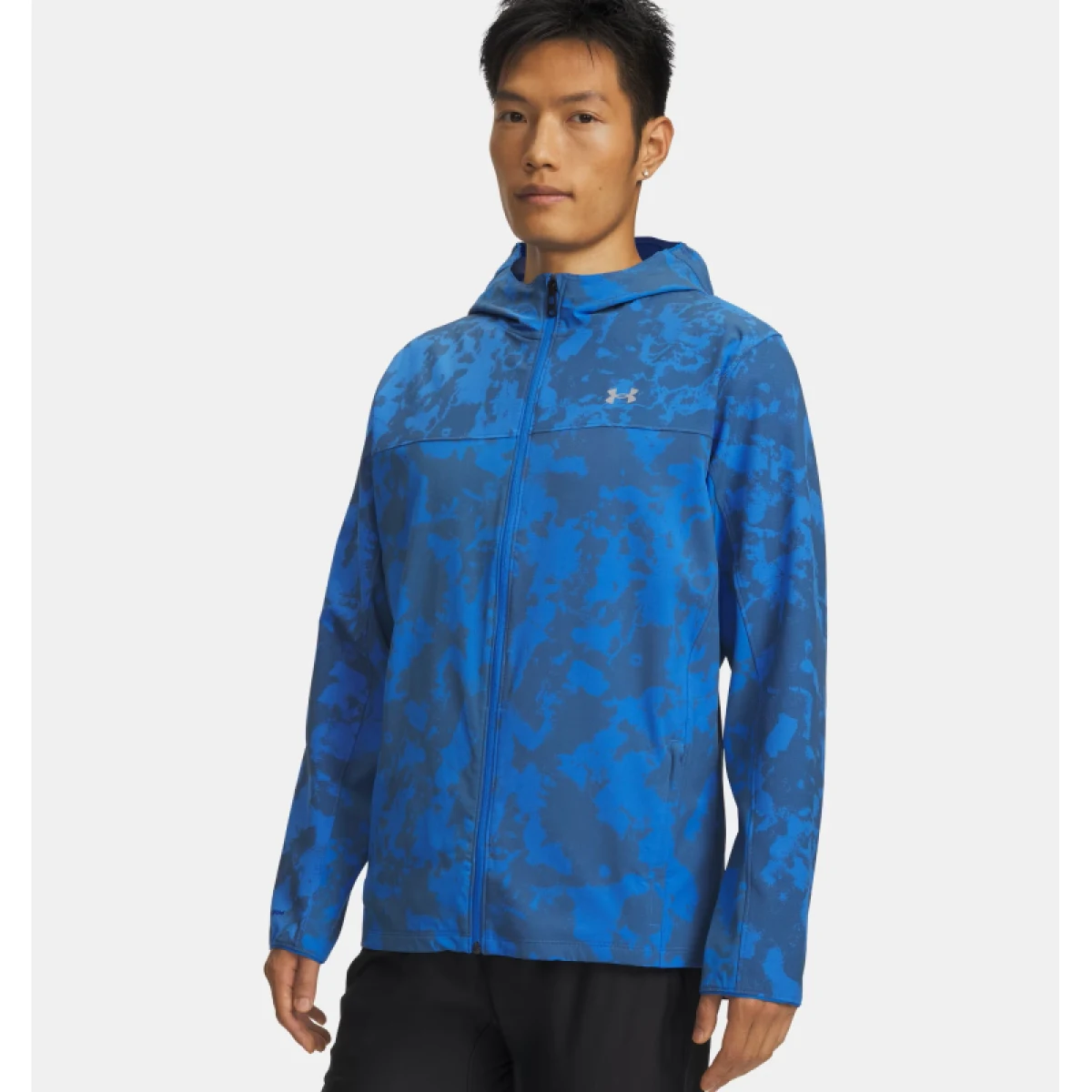 Pánska bežecká bunda UNDER ARMOUR UA Velociti Pro Storm Jacket - Veľkosť: 2400 | Hmotnosť: 2400 g · záber 2
