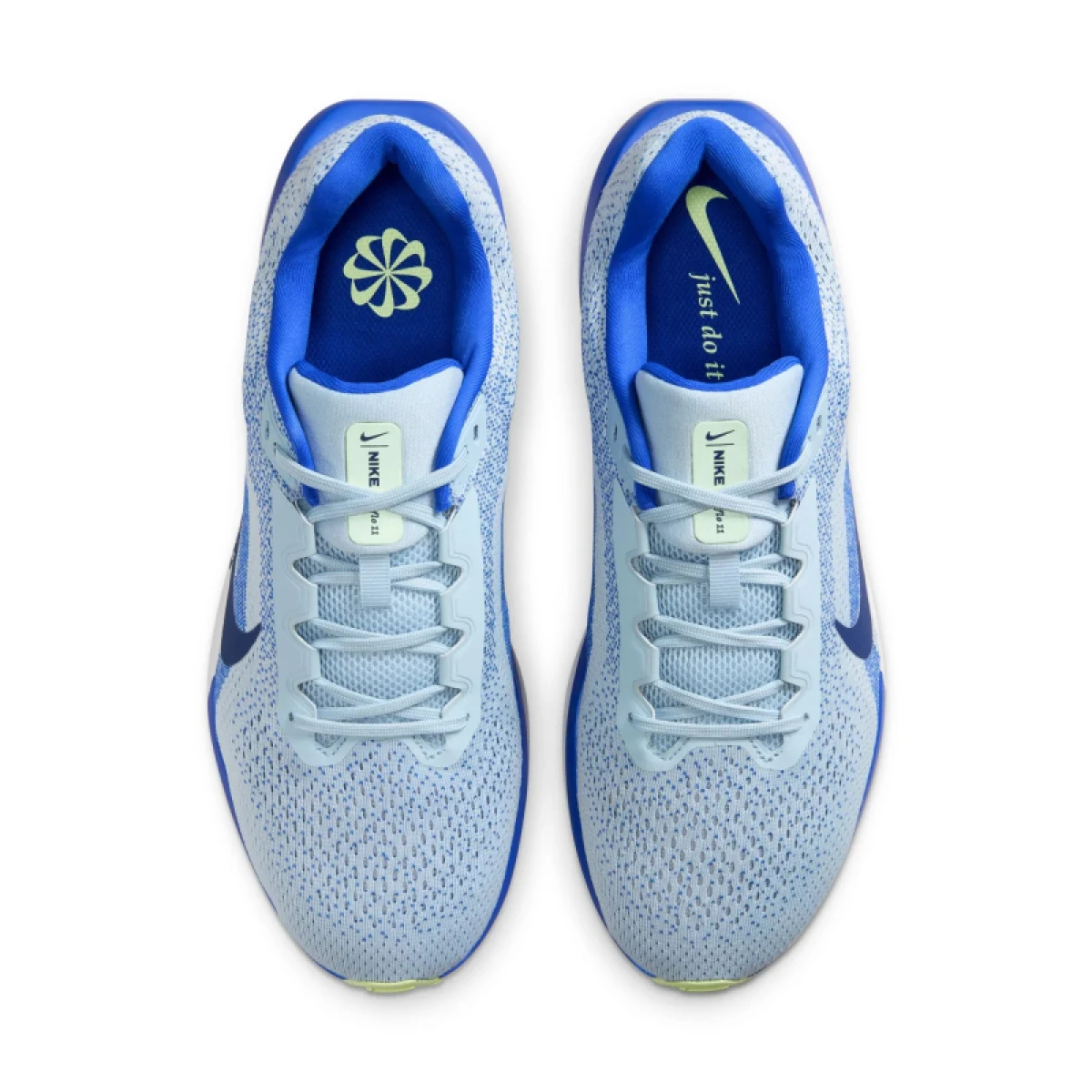 Pánská běžecká obuv NIKE Winflo 11 M light armoury blue hyper royal barely volt blue void · záber 4