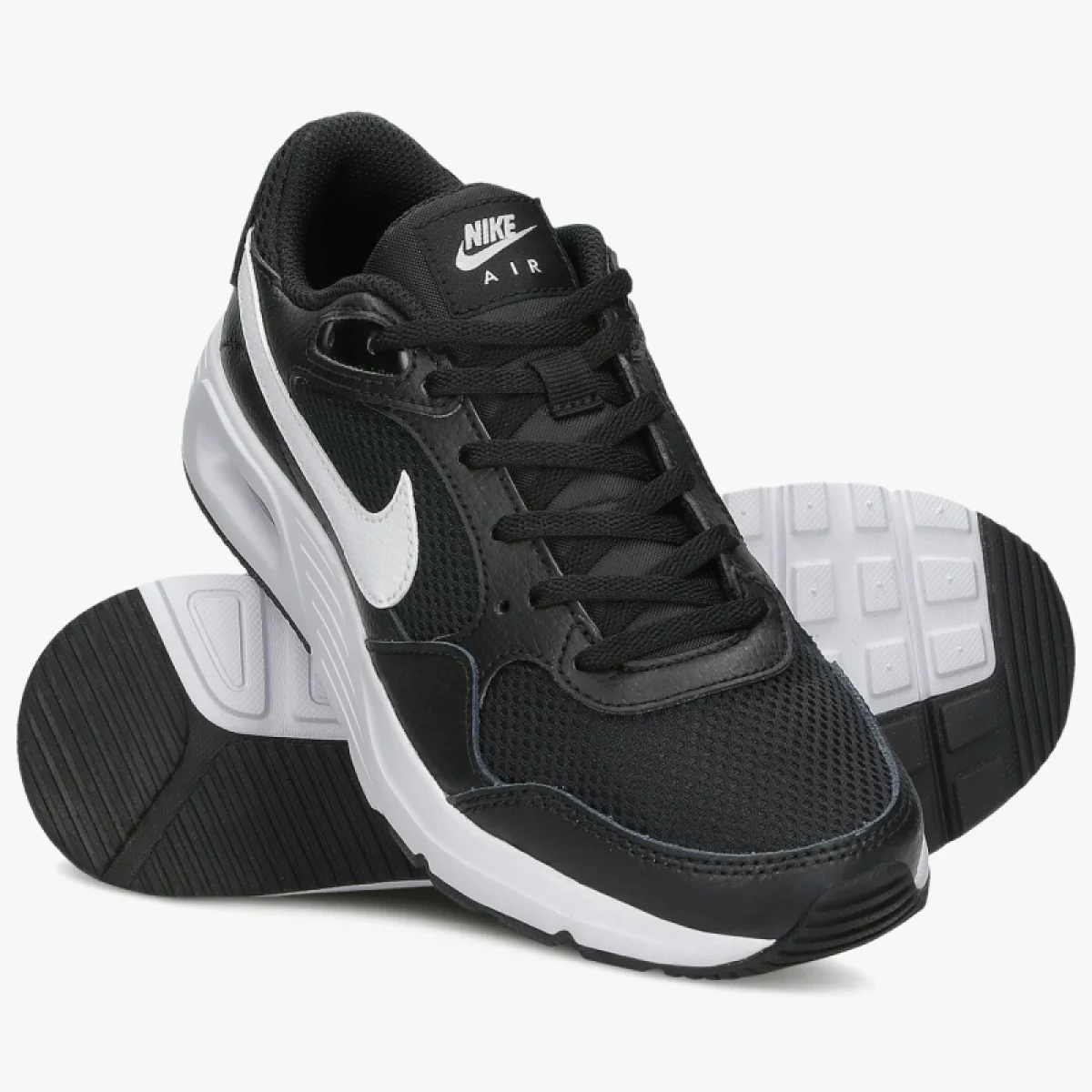 Chlapecká rekreační obuv NIKE Air Max SC black white black · záber 3