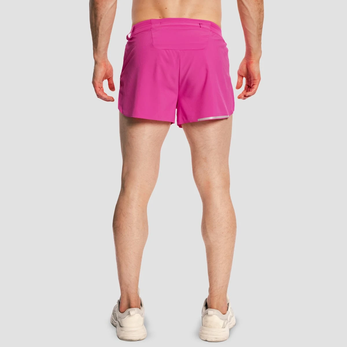 GymBeam Men‘s Pulse X Running Shorts 2in1 Purple - Veličina: S | Boja: Purpurna | Težina: 0,105 g | Pakiranje: 59 · záber 3