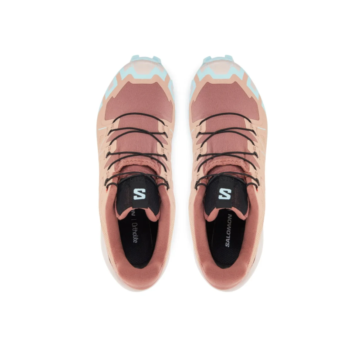 Dámská běžecká trailová obuv SALOMON Speedcross 6 W mahogany rose hushed violet iced aqua · záber 3