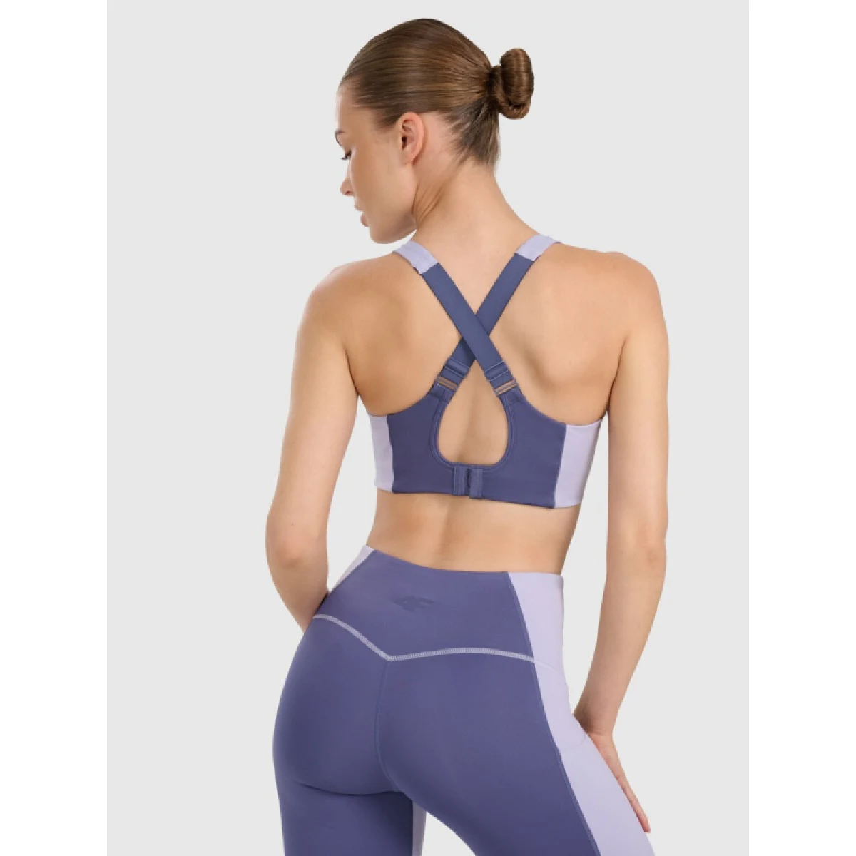 Dámska tréningová športová podprsenka 4F SPORT BRA F174-WAW25USBAF174-34S-LIGHT BLUE · záber 2