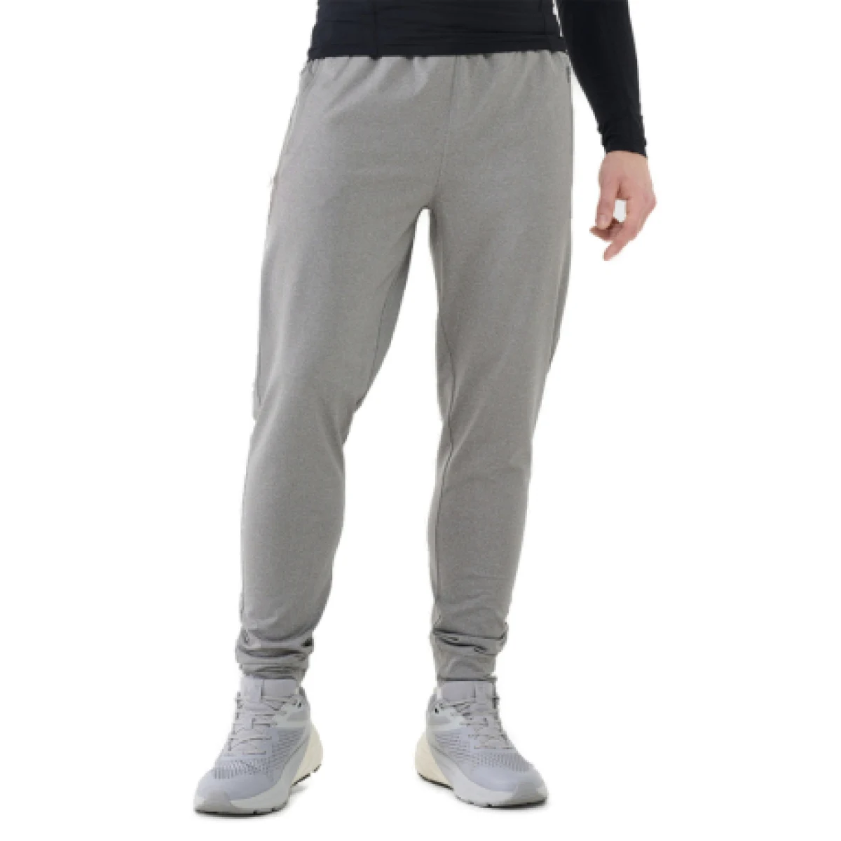 Pánske tepláky 4F TROUSERS FNK M1046-25M-GREY MELANGE · záber 1