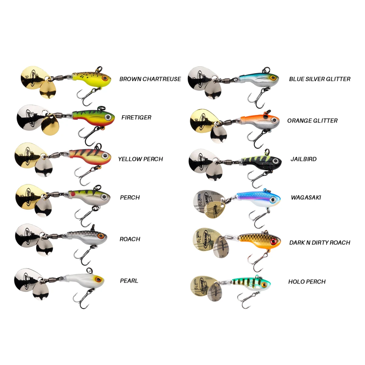 BERKLEY Pulse Spintail 2,5 cm, 9 g Roach · záber 1