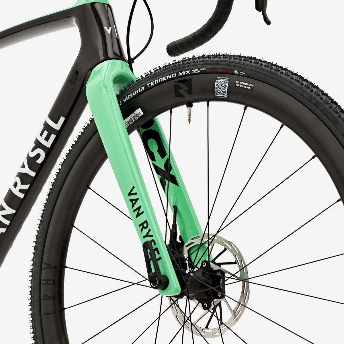 VAN RYSEL Bicykel na cyklokros RCX 2 PRO Force AXS 1x12 čierny M · záber 2