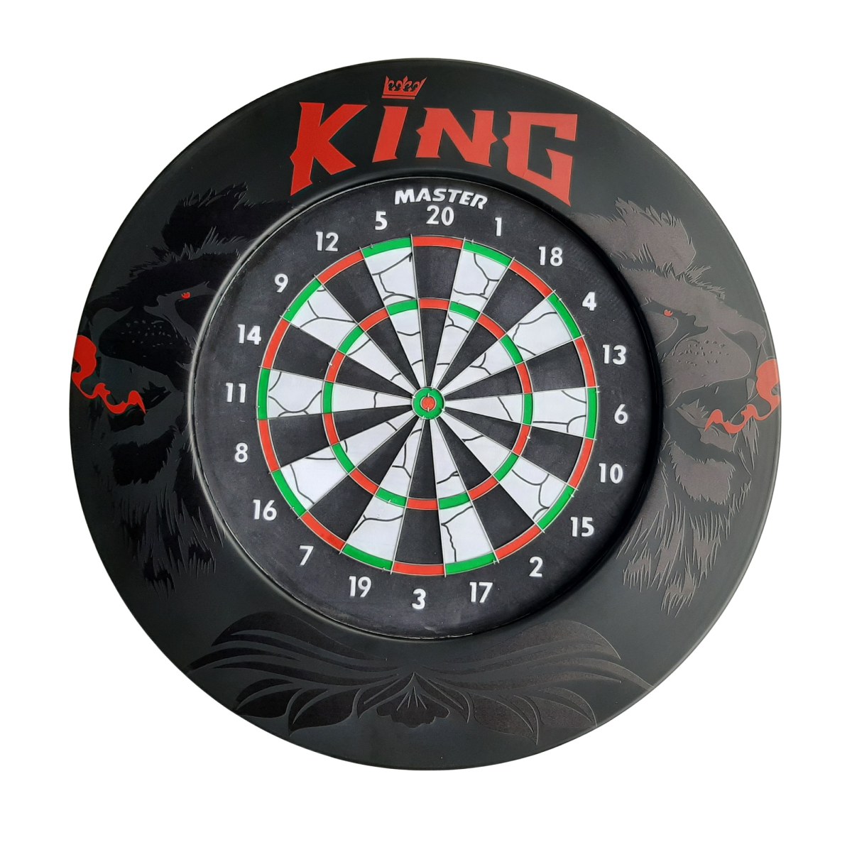 Okruží k sisalovému terči MASTER King - 3D potisk - černé · záber 2