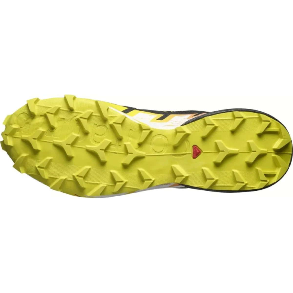 Pánská běžecká trailová obuv SALOMON Speedcross 6 GTX M black sulphur spring bird of paradise · záber 5