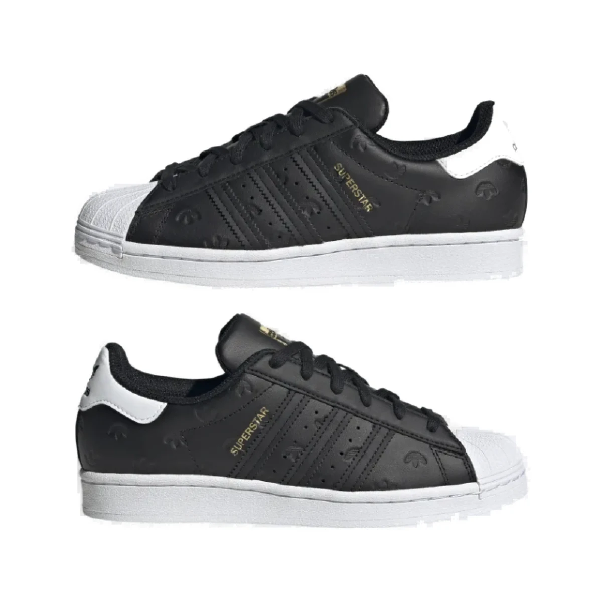 Dámská rekreační obuv ADIDAS ORIGINALS Superstar core black core black cloud white · záber 4