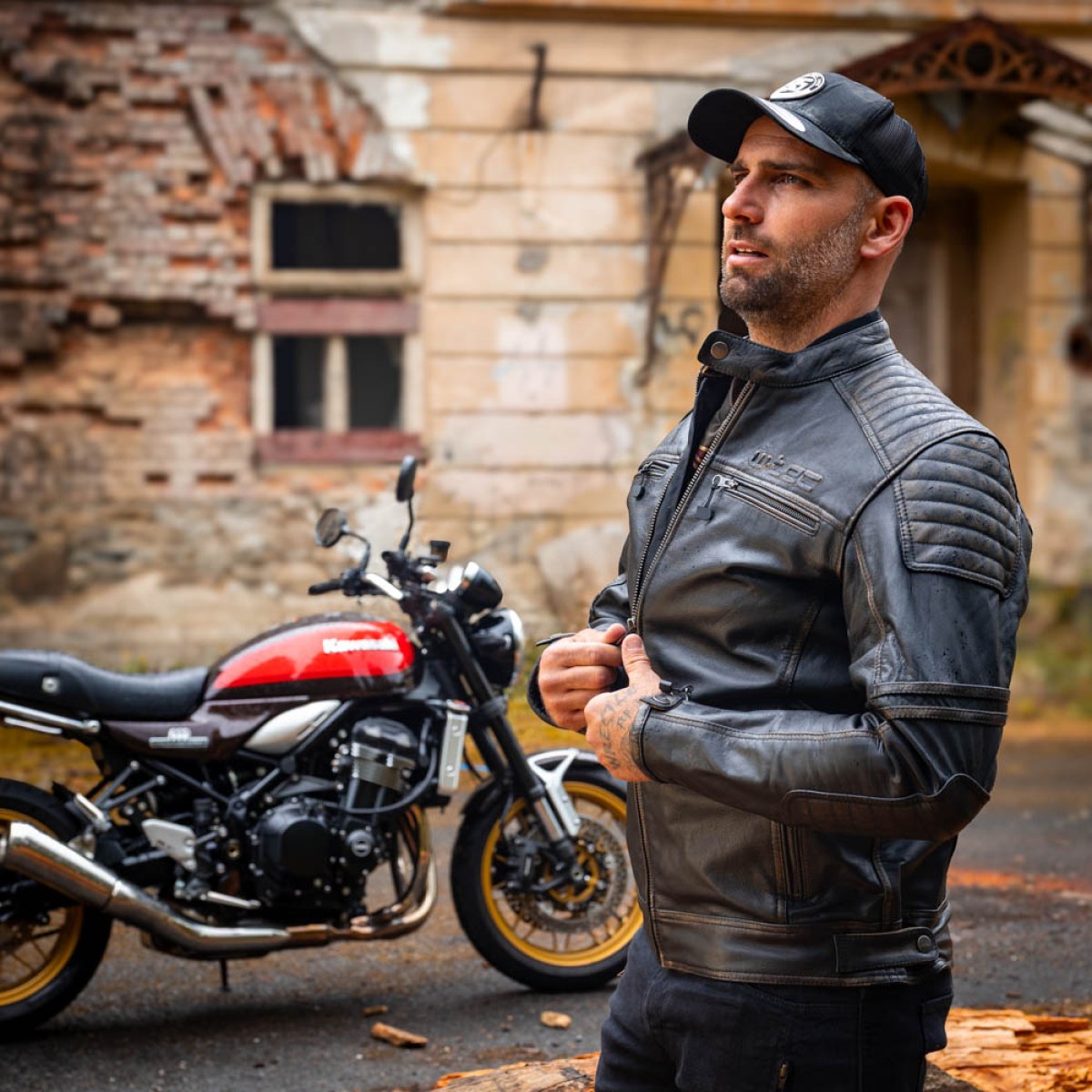 W-TEC Mungelli EVO vintage čierno-hnedá - XXL rozšírená · záber 3