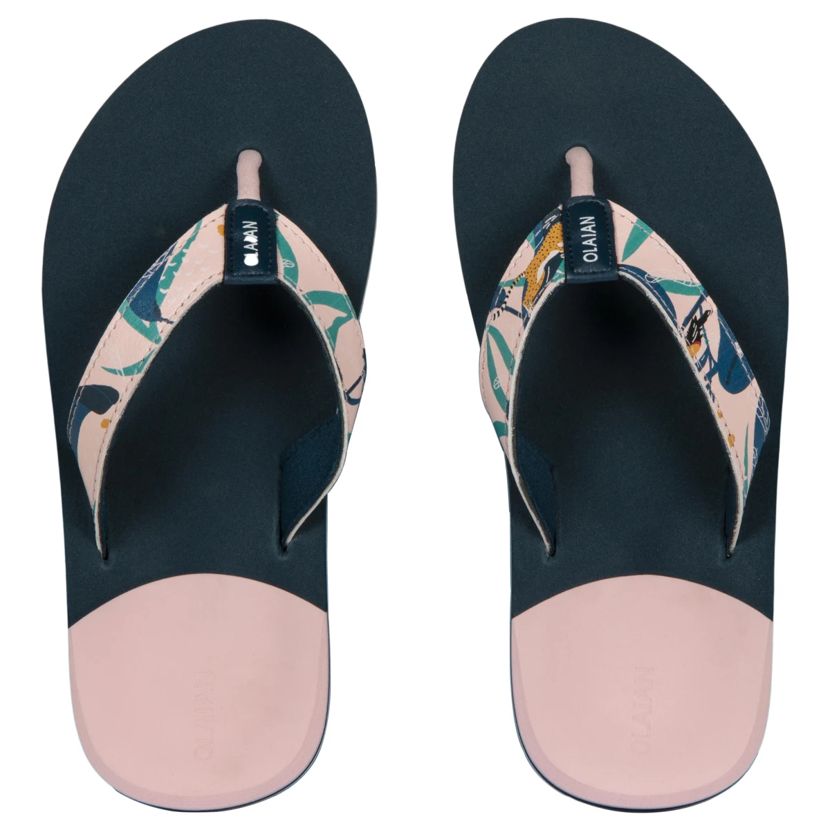 DECATHLON Dievčenské žabky 550 Peony 27-28 · záber 1