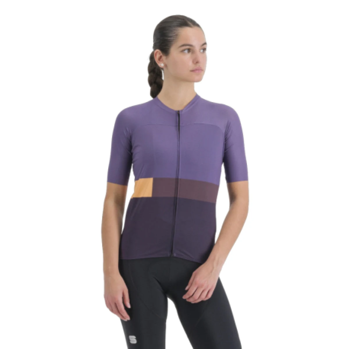Dámský cyklistický dres s krátkým rukávem SPORTFUL Snap w jrs, nightshade mulled grape · záber 1