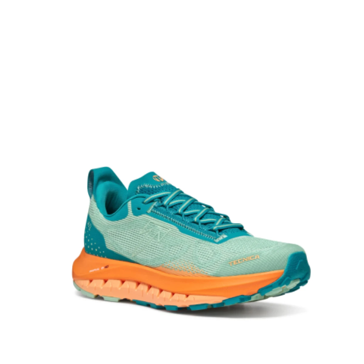 Dámská běžecká trailová obuv TECNICA Pyrox Hybrid Ws, orange aqua green · záber 1