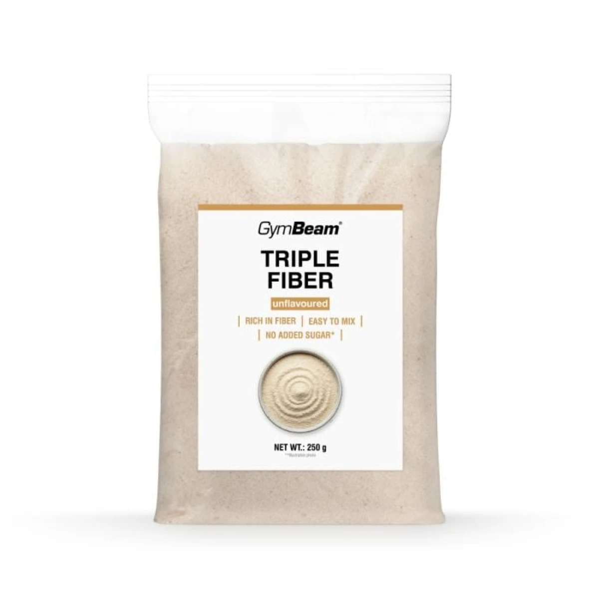 Triple Fibre - GymBeam - Вкус: Неовкусено | Тегло: 0,258 g | Опаковка: 24 · záber 1