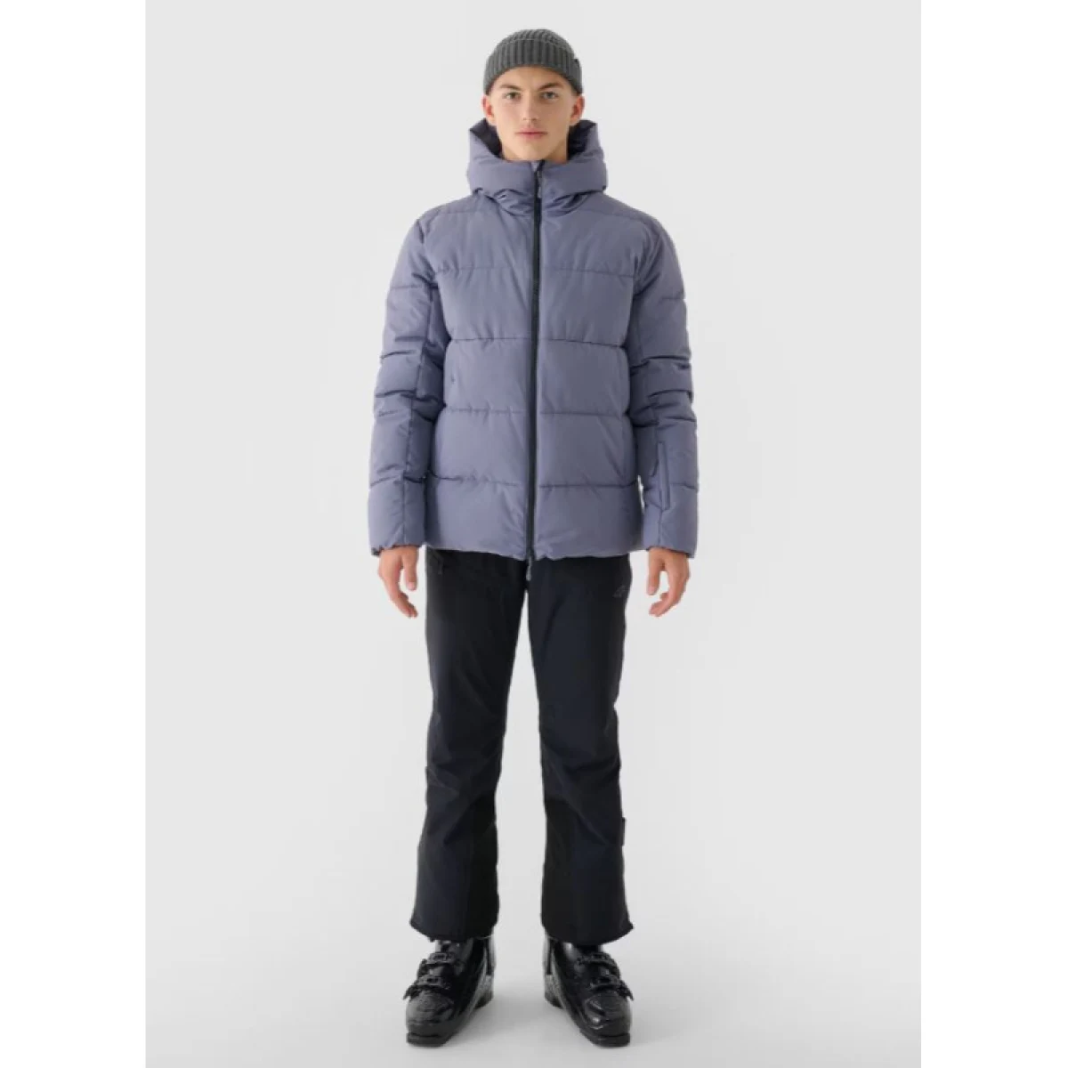 Pánská lyžařská bunda 4F TECHNICAL JACKET-WAW24TTJAM580-32S-DENIM · záber 3