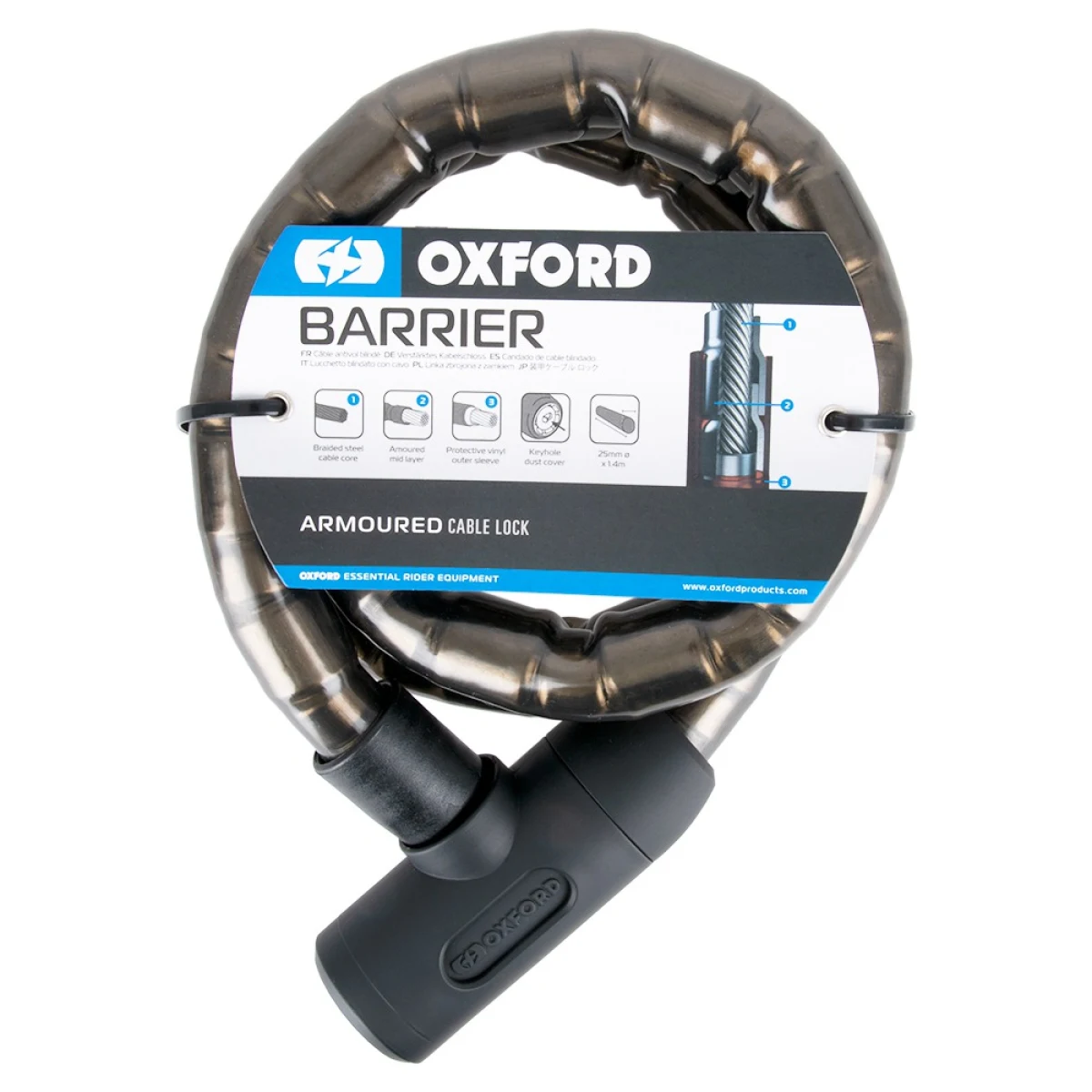 Oxford Barrier 1,4 m dymový · záber 2