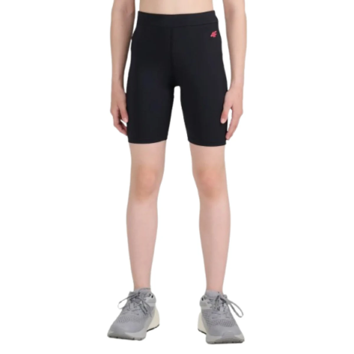 Dívčí tréninkové kraťasy 4F JUNIOR SHORT TIGHTS FNK F099-20S-DEEP BLACK · záber 1