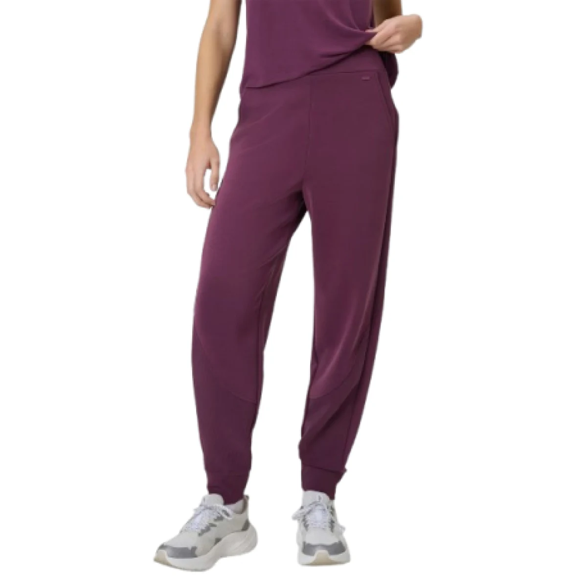 Dámske tepláky 4F TROUSERS CAS F1410-60S-BURGUNDY · záber 1