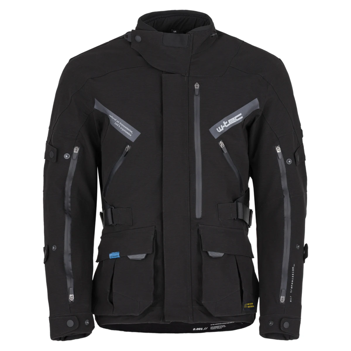 Moto bunda W-TEC Nykolas Farba čierna, · záber 2