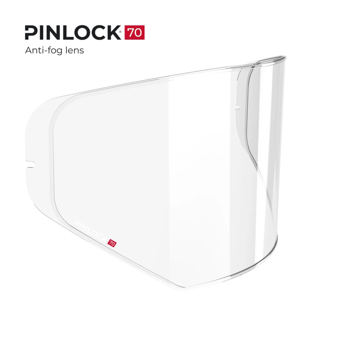 LS2 Fólia Pinlock 100% Max Vision 70 pro LS2 MX436 číra · záber 1