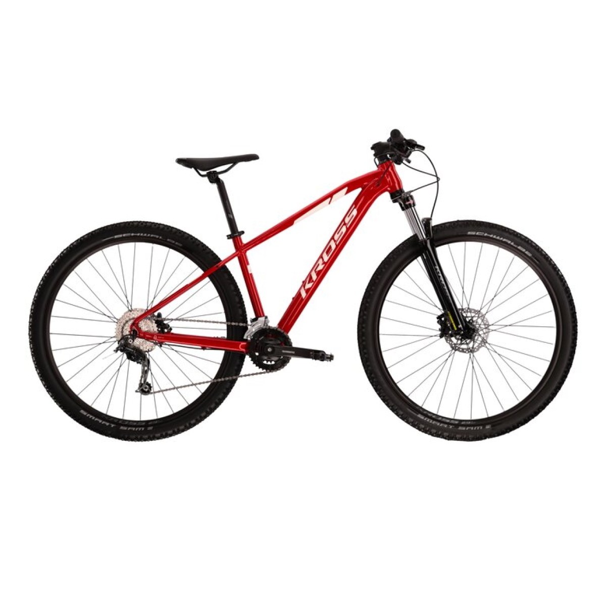 Kross Level 3.0 29" - model 2022 červená/biela 2 - S (16", 165-172 cm) · záber 1