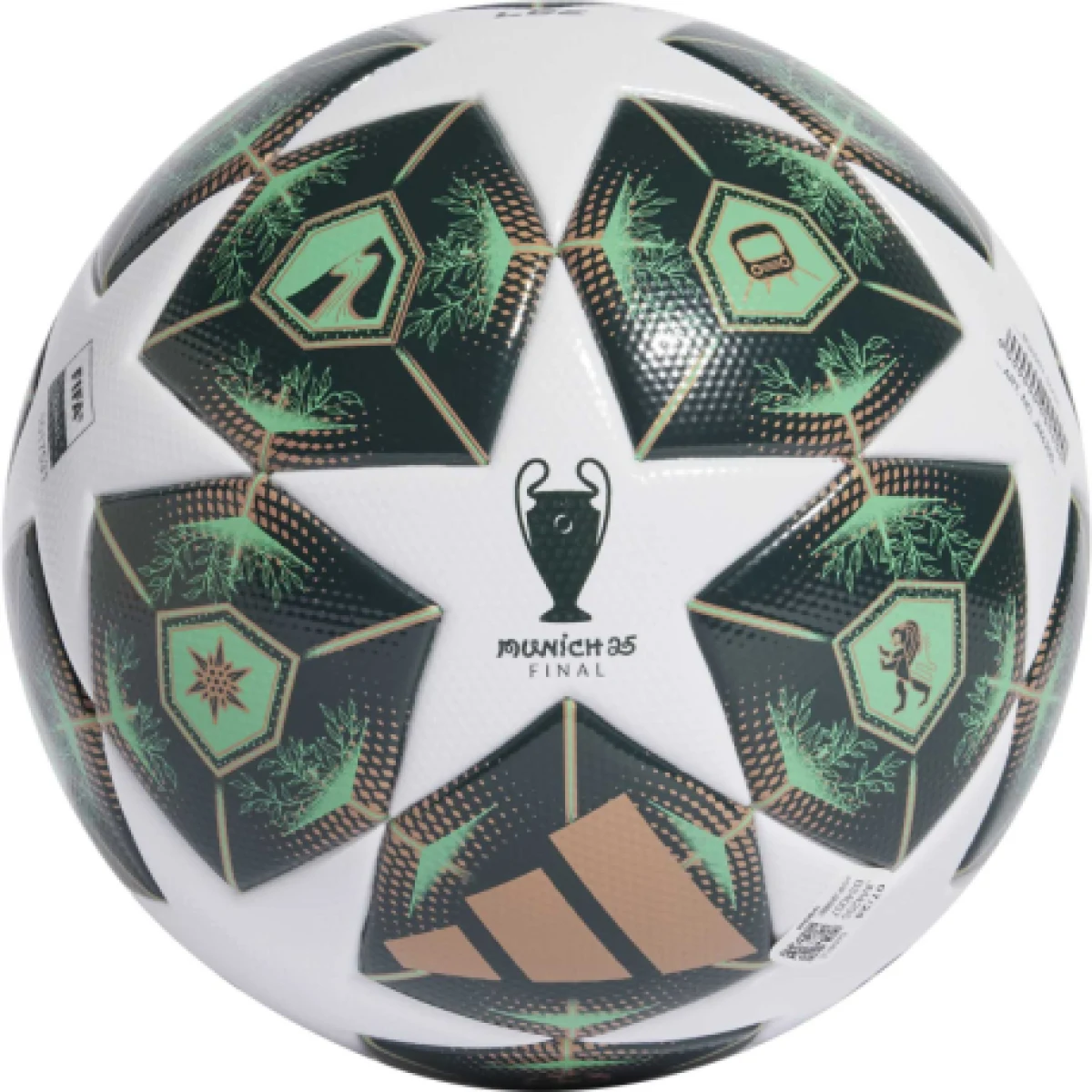 Fotbalový míč ADIDAS UCL LGE BOX WHITE SHAGRN HIREGR · záber 1