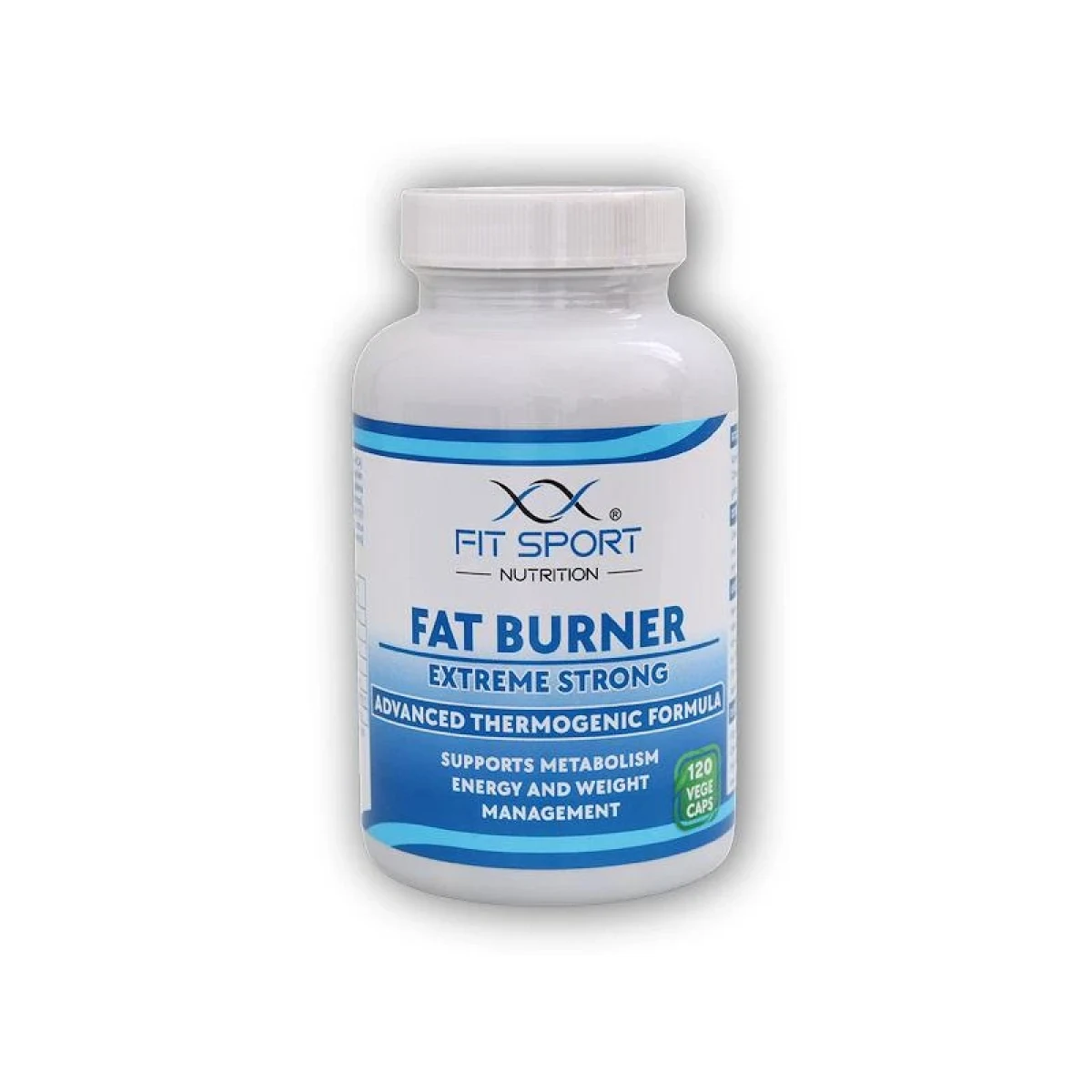 FitSport Nutrition Fat Burner Extreme Strong 120 vege caps - Spalovač tuků · záber 1