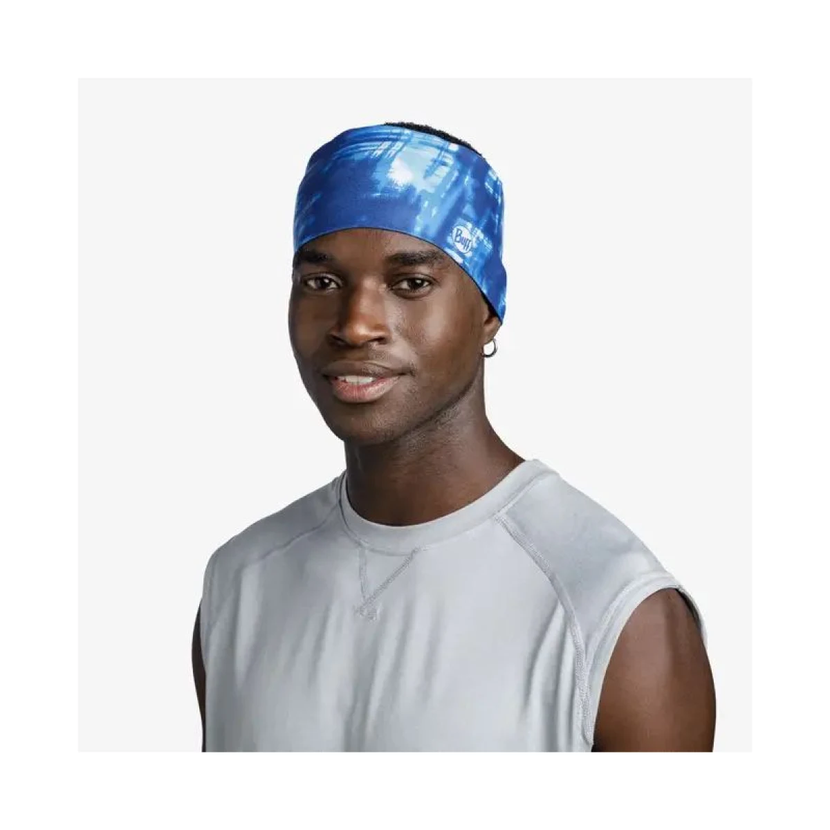 Čelenka BUFF COOLNET UV® WIDE HEADBAND ATTEL BLUE · záber 5