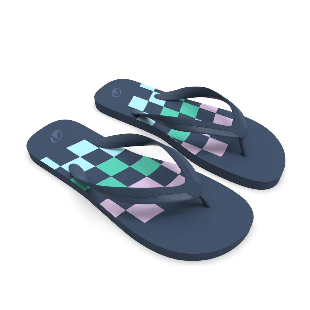 DECATHLON Pánske žabky 120 Wavy modré 39-40 · záber 1