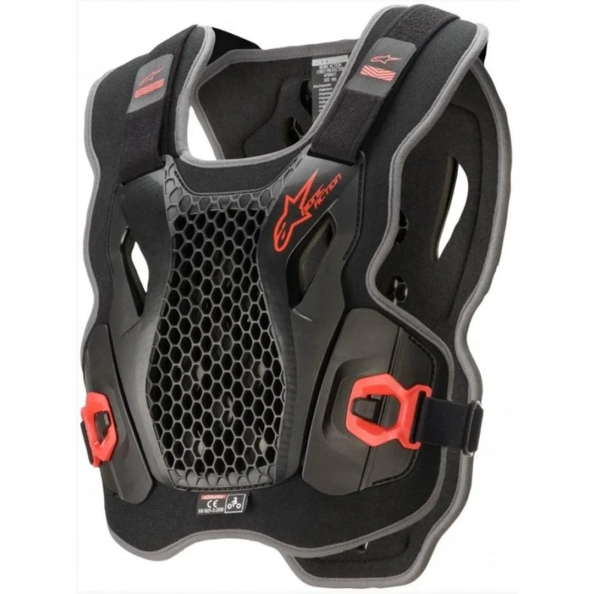Alpinestars Chránič hrudníku Bionic Action černo-červený - Barva: čierna · záber 1