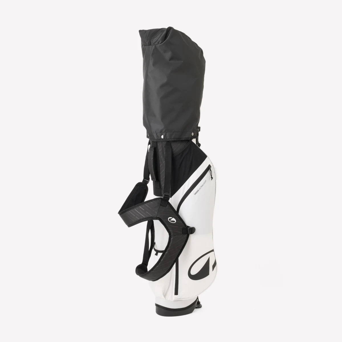 INESIS Golfový bag s trojnožkou Ultralight čiernobiely bez · záber 2