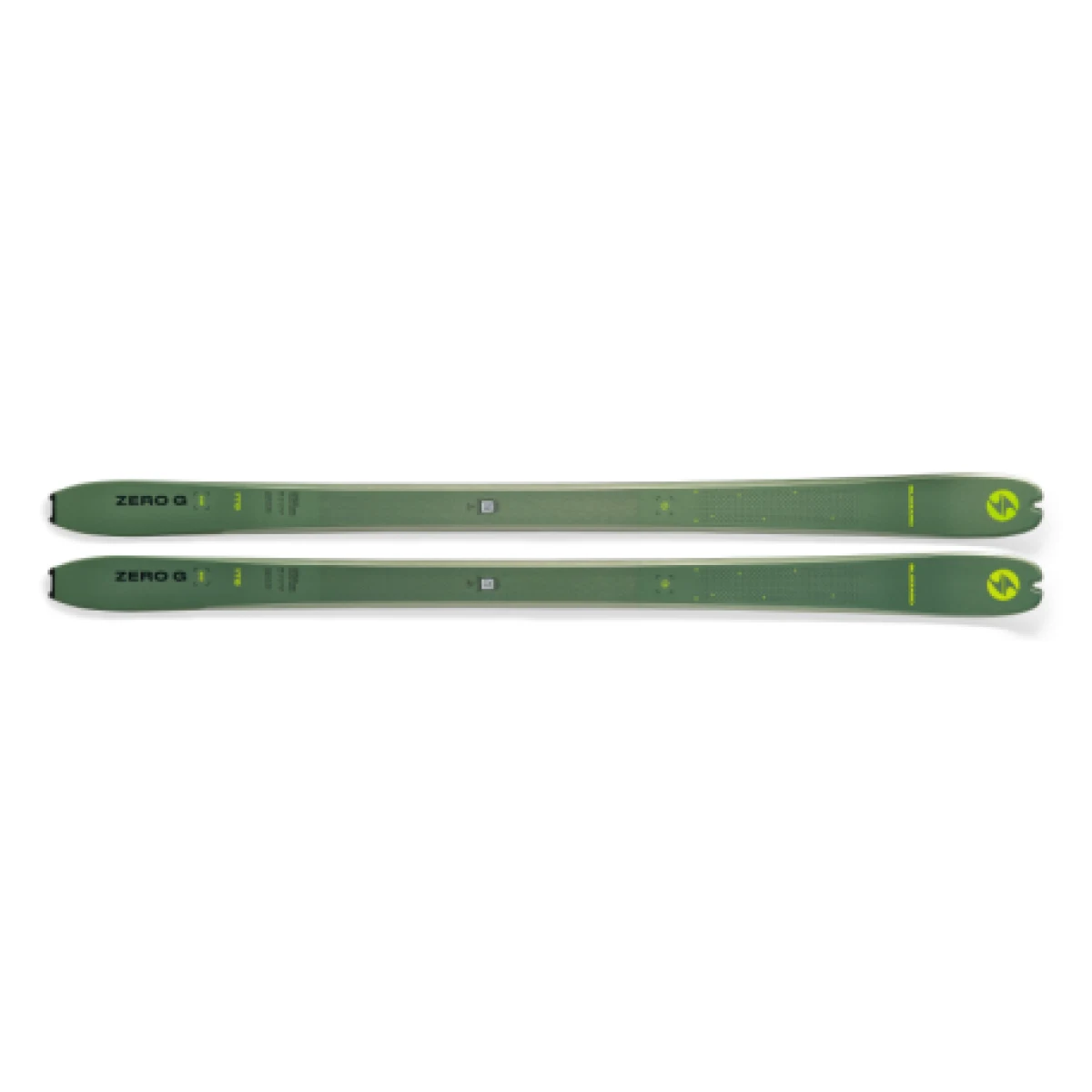 Skialpové lyže (bez vázání) BLIZZARD Zero G 88 (FLAT), green · záber 1