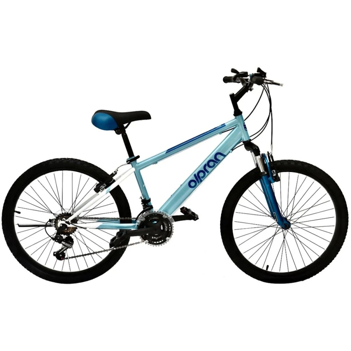 Olpran Helix ALU 24" - model 2026 čierna/morská zelená - 15" (135-155 cm) · záber 3