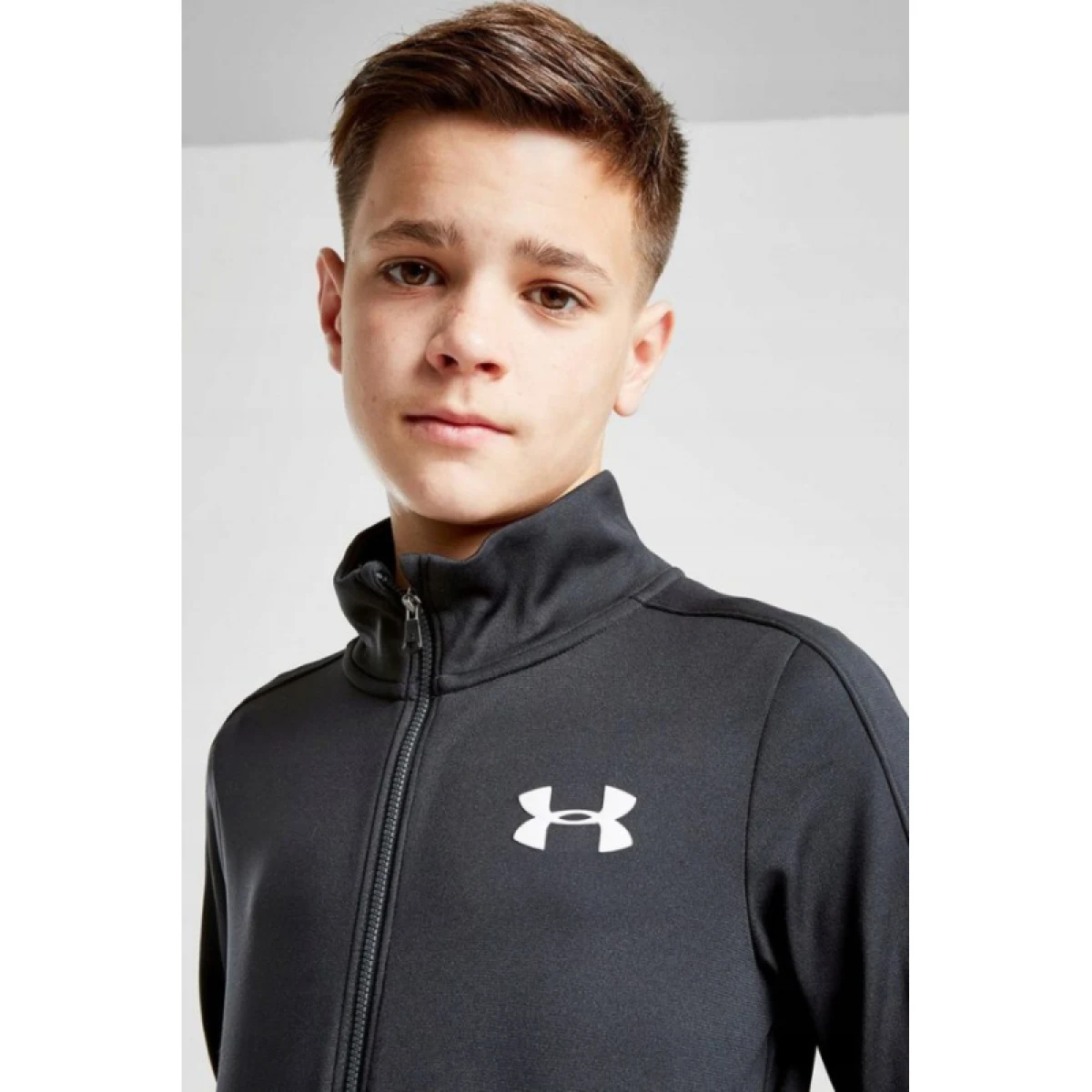 Chlapecká tepláková souprava UNDER ARMOUR UA Knit Track Suit-BLK · záber 5