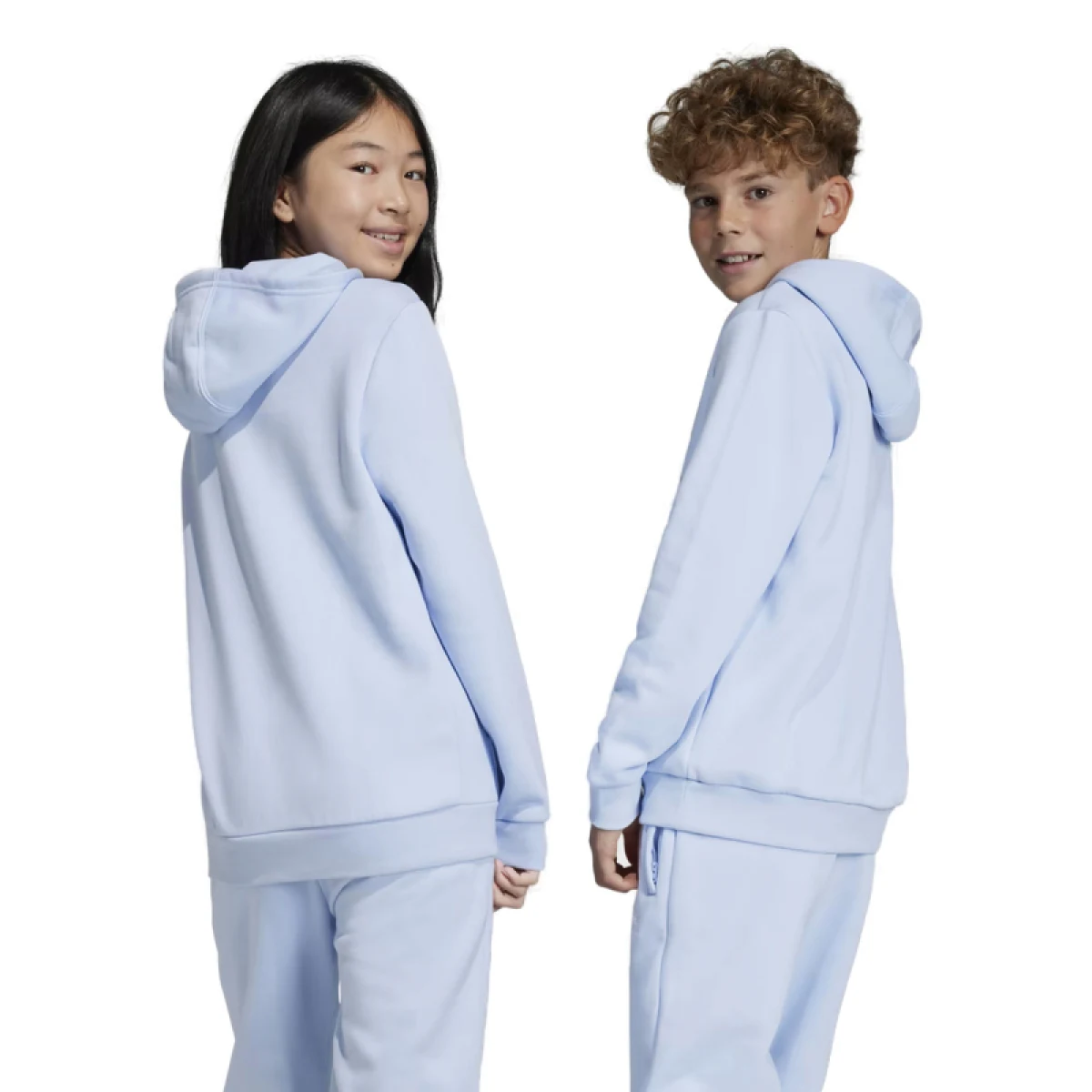 Juniorská mikina s kapucí ADIDAS ORIGINALS HOODIE-Blue · záber 2