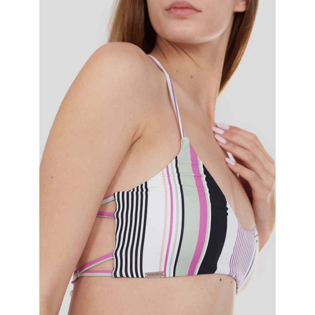 Dámske plavky vrchný diel FUNDANGO Moana Bralette Top-527-sage · záber 3