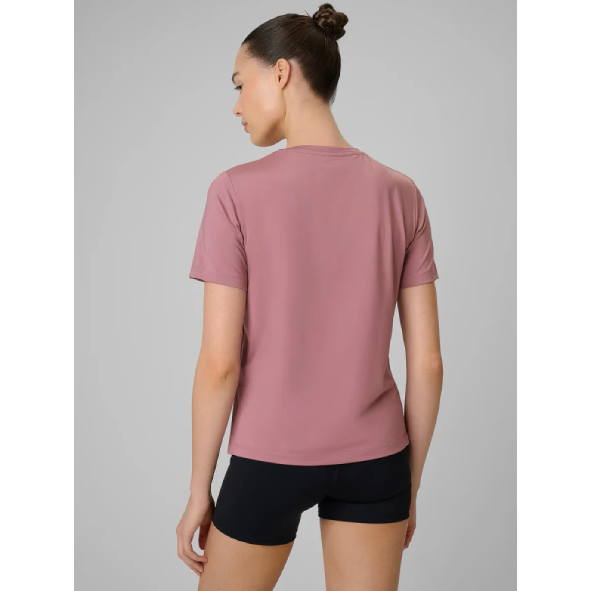 Dámské tréninkové tričko s krátkým rukávem 4F TSHIRT FNK F1847-65S-PALE CORAL · záber 4