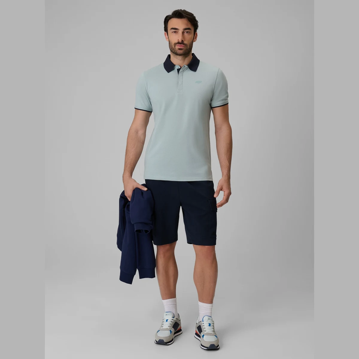 Pánské polo tričko regular - mátové · záber 2