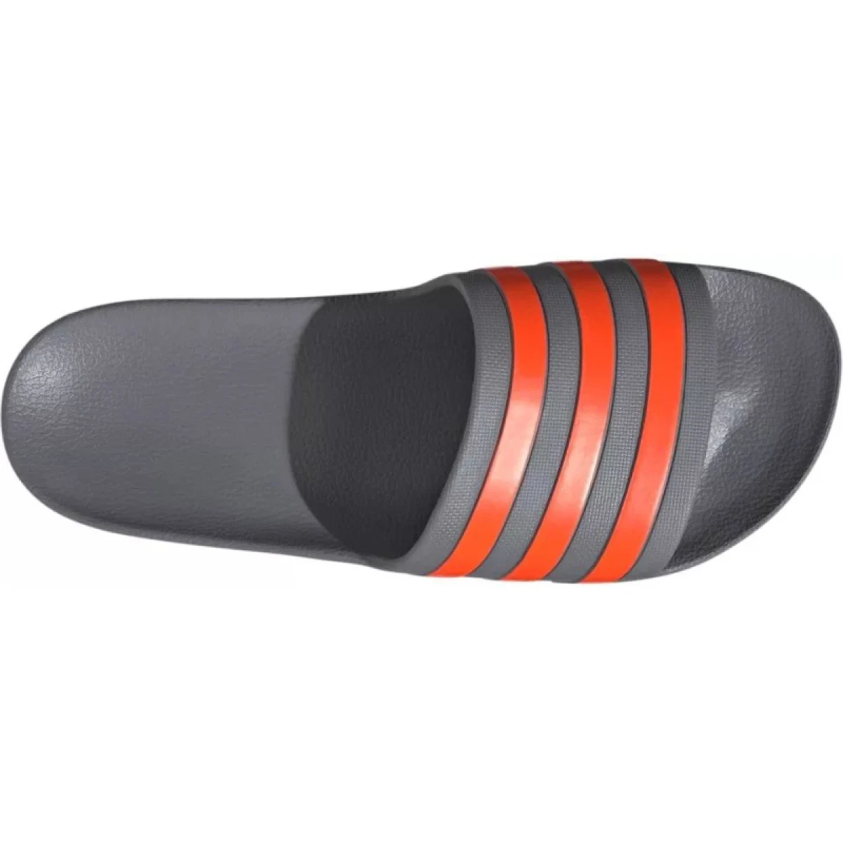Pánske šlapky (plážová obuv) ADIDAS Adilette Aqua M grey three impact orange grey three · záber 3