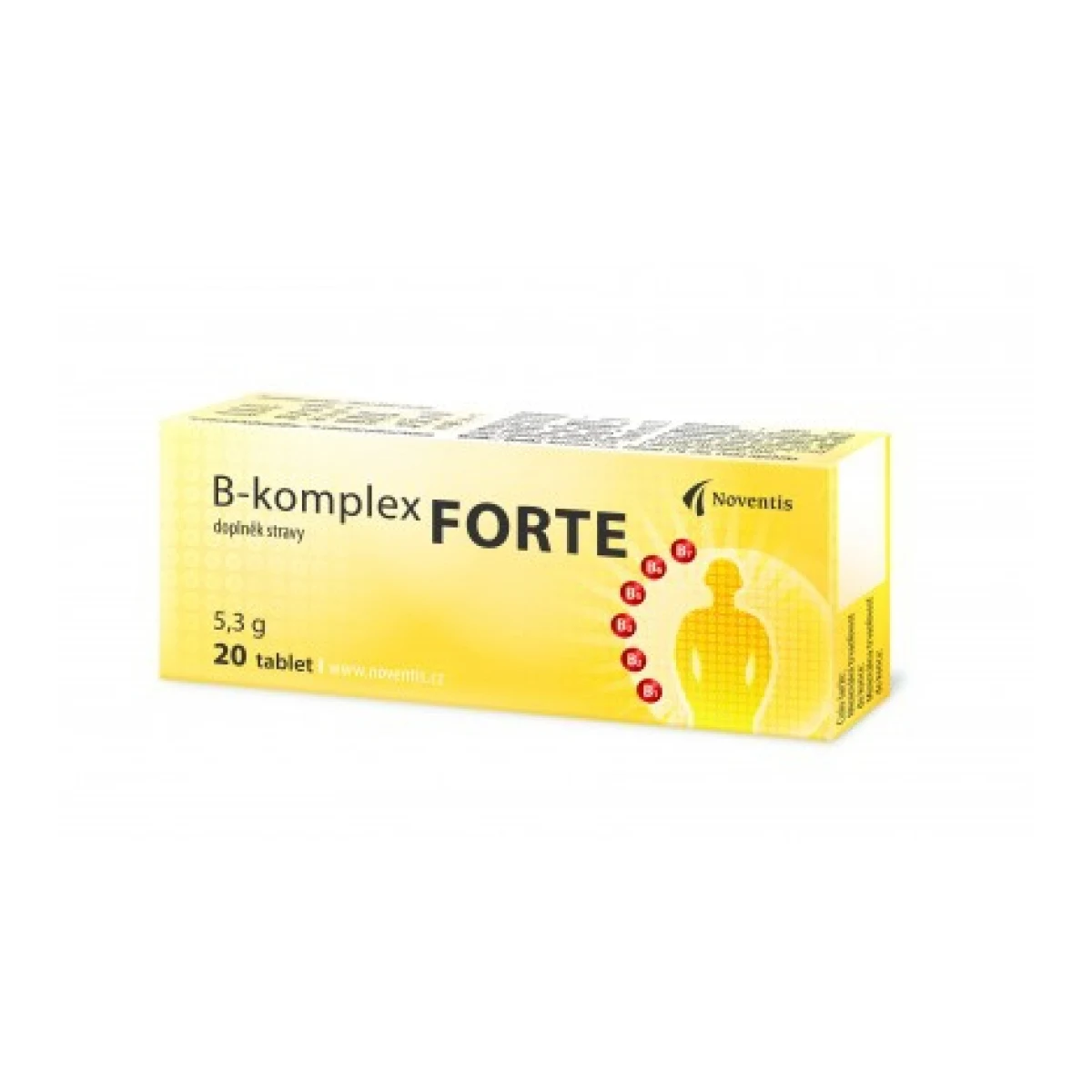 Noventis B- komplex forte 20 tbl · záber 2