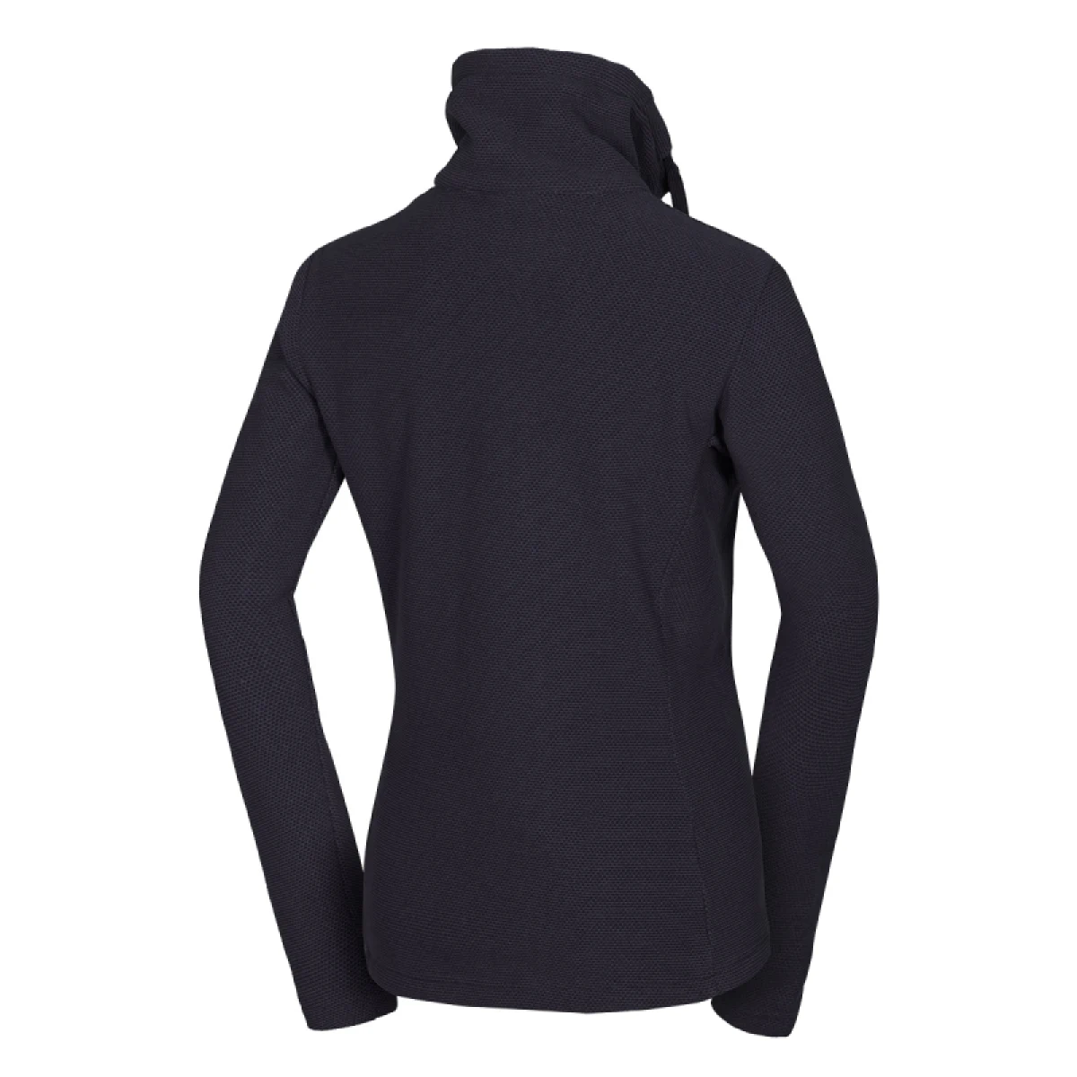 Dámská zateplená turistická mikina se zipem NORTHFINDER BRIANNE-269black · záber 4