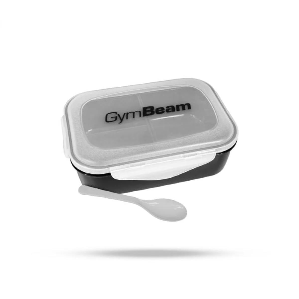 Кутия за храна Fit Prep Black - GymBeam · záber 1