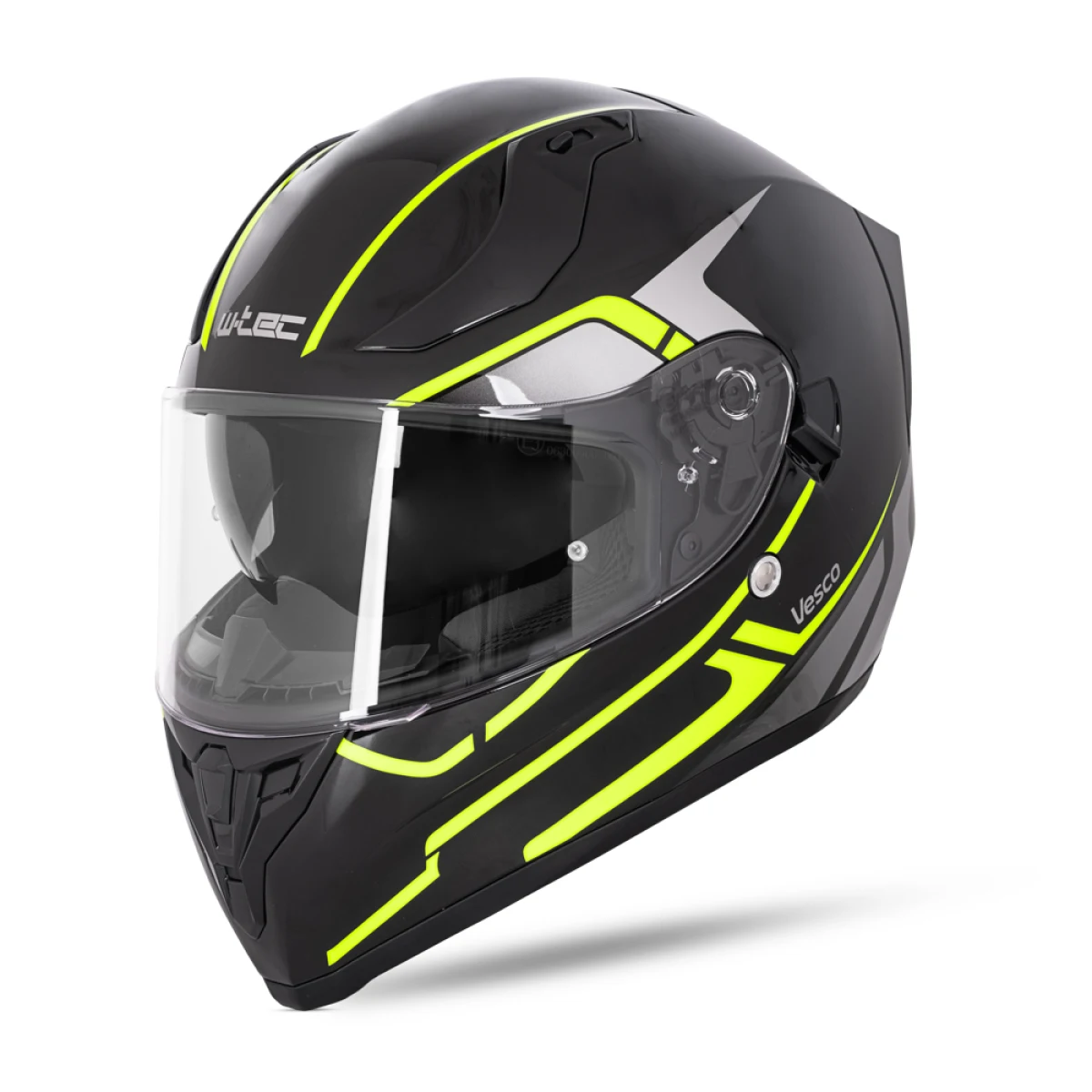 W-TEC Vesco Black Matt-Corsa Red - XL (61-62) · záber 2