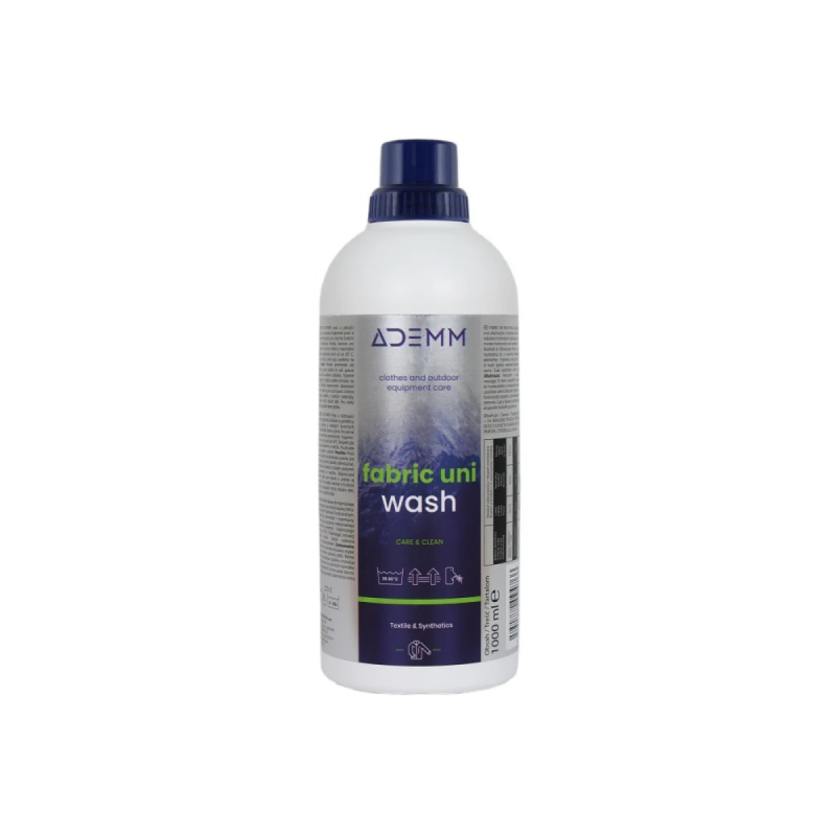 Ošetřující přípravek na textil ADEMM Fabric Uni Wash 1000 ml, CZ SK PL HU · záber 2