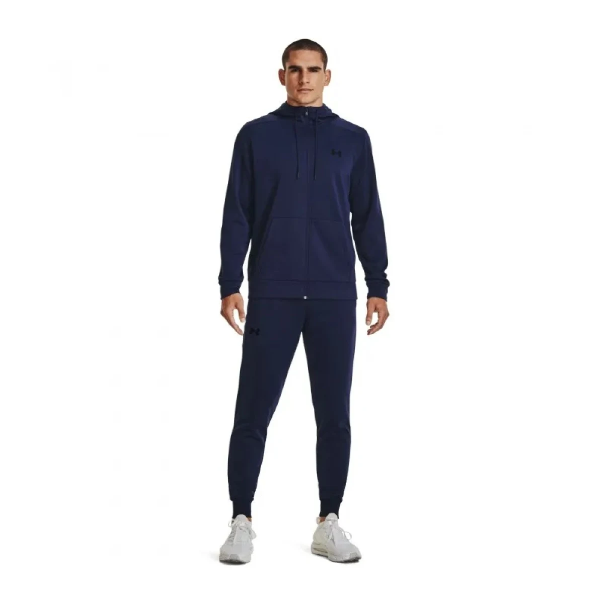 Pánské zateplené tepláky UNDER ARMOUR UA Armour Fleece Joggers-NVY · záber 3