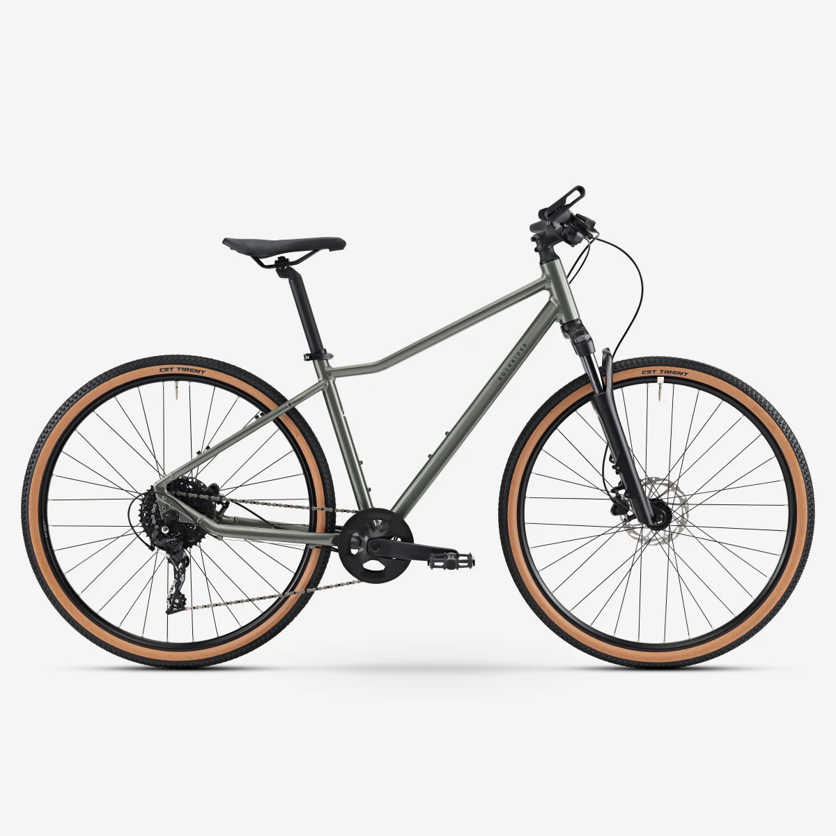 ROCKRIDER Trekingový bicykel ACTV 500 vysoký rám zelený L · záber 1