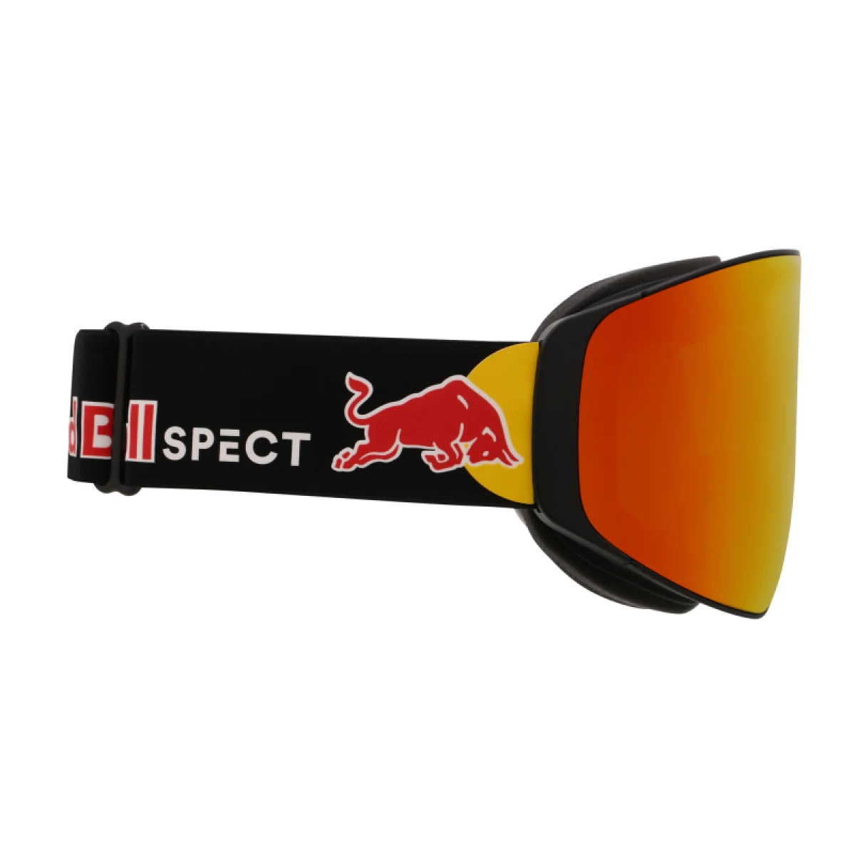Lyžařské brýle RED BULL SPECT JAMM-08RE2, black orange with red mirror · záber 4